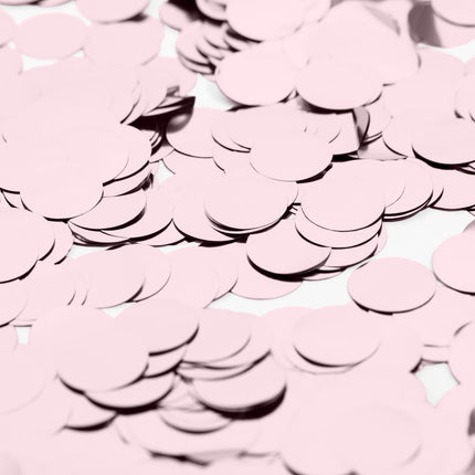 Metallic Confetti Rosé Goud XL - 23mm 250gr