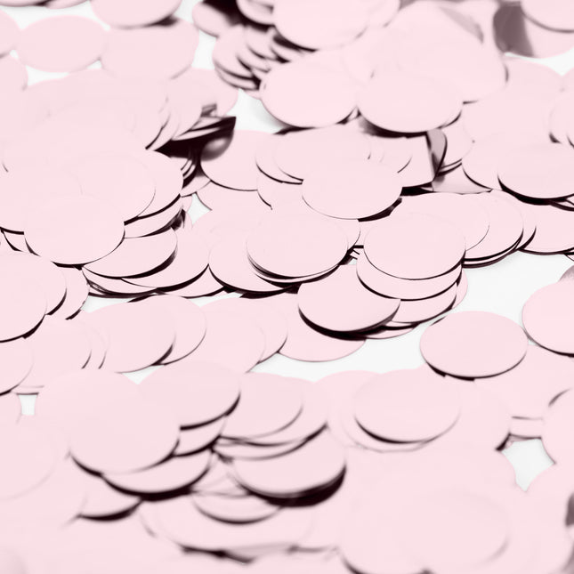 Metallic Confetti Rosé Goud XL - 23mm 250gr
