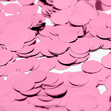 Metallic Confetti Baby Roze XL - 23mm 250gr