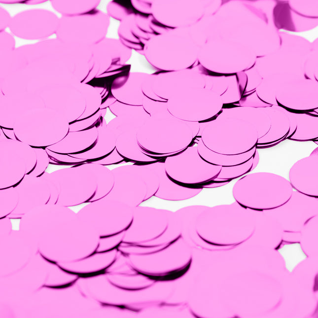 Metallic Confetti Roze XL - 23mm 250gr