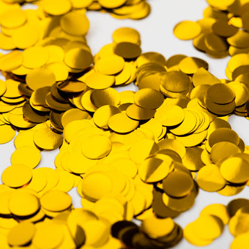 Metallic Confetti Goud - 10mm 250gr