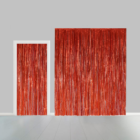 Deurgordijn 1x2,4m Oranje