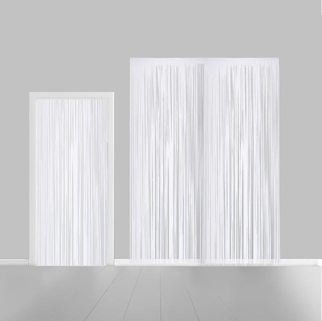Deurgordijn 1x2,4m Wit