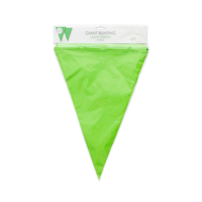 Giga Vlaggenlijn licht groen 10 Meter