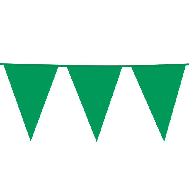 Giga Vlaggenlijn groen 10 Meter