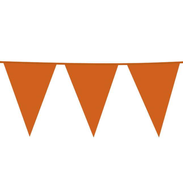 Giga Vlaggenlijn oranje 10 Meter