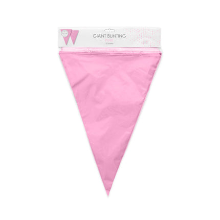 Giga Vlaggenlijn roze 10 Meter