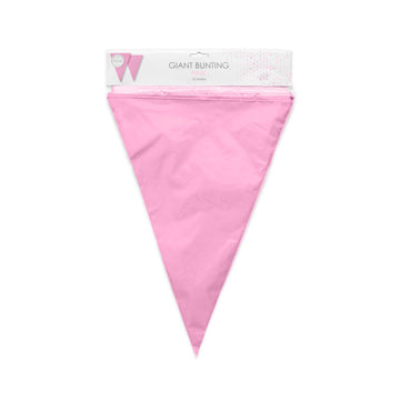Giga Vlaggenlijn roze 10 Meter