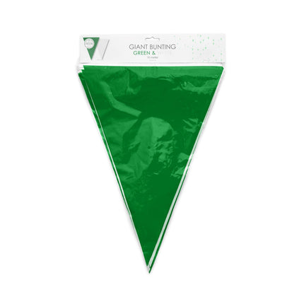 Giga Vlaggenlijn groen / wit 10 Meter