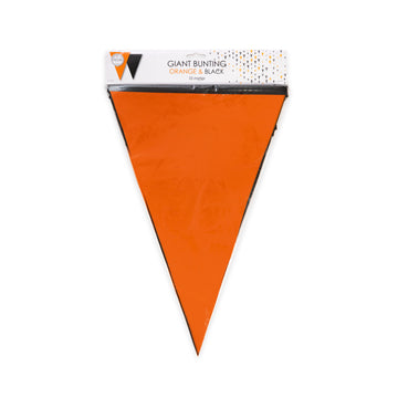 Giga Vlaggenlijn zwart / oranje 10 Meter