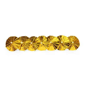 10x Parasol prikker Metallic Goud