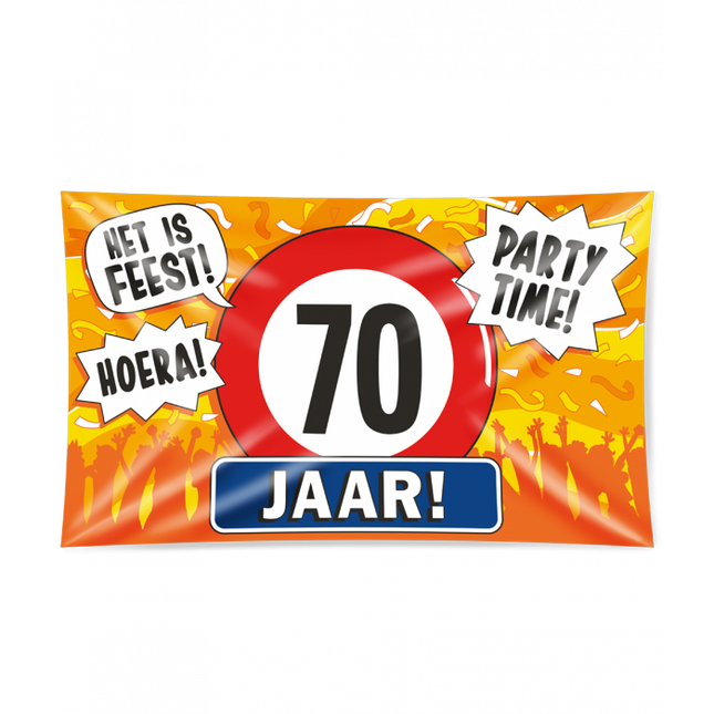 XXL Gevalvlag - 70 Jaar