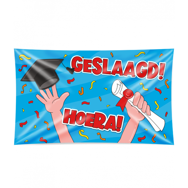 XXL Gevalvlag - Geslaagd