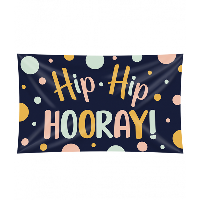 XXL Gevalvlag - Hip Hip HOORAY!