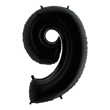 Folieballon nmr. 9 - Kleuren selecteerbaar
