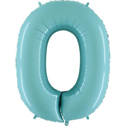 Folieballon nmr. 0 - Kleuren selecteerbaar