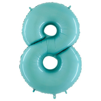 Folieballon nmr. 8 - Kleuren selecteerbaar