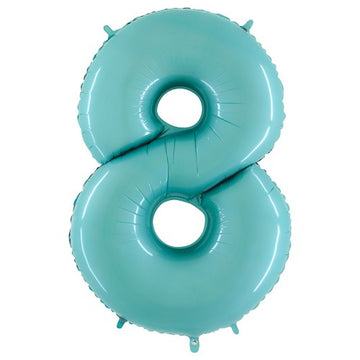 Folieballon nmr. 8 - Kleuren selecteerbaar