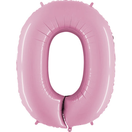 Folieballon nmr. 0 - Kleuren selecteerbaar