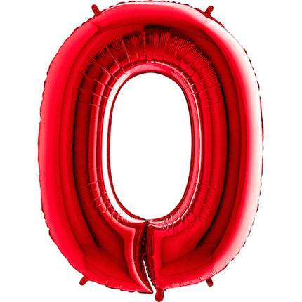 Folieballon nmr. 0 - Kleuren selecteerbaar