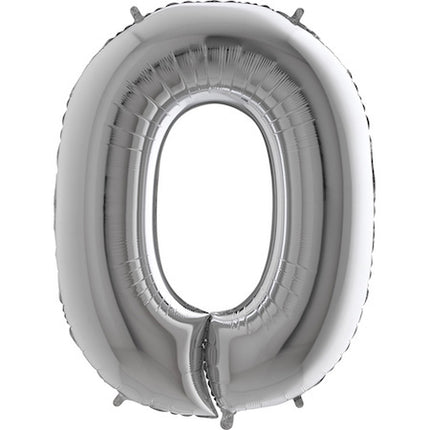 Folieballon nmr. 0 - Kleuren selecteerbaar