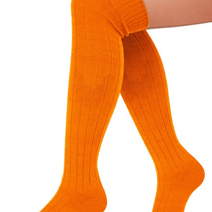 Kniekousen oranje maat 41-47
