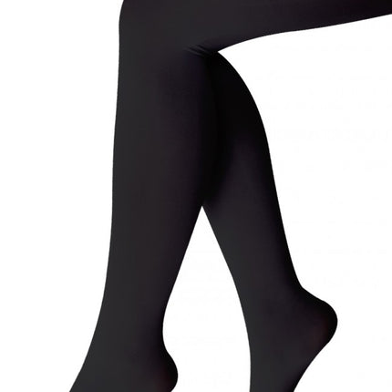 Maillot zwart met gulp one size