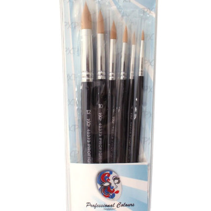 PXP Professional Colours 6 brushes Round profigrime synthetic