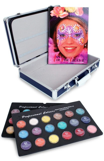 PXP Professional Colours Schminkkoffer 36 x 10 gram in tray + schminkboek