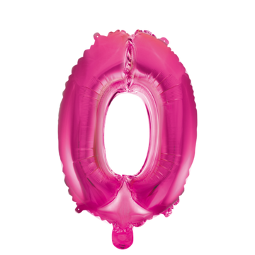 Folieballon nmr. 0 - Kleuren selecteerbaar