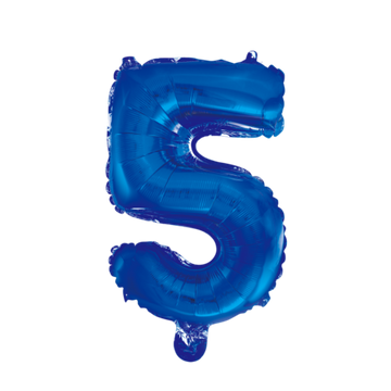 Folieballon nmr. 5 - Kleuren selecteerbaar