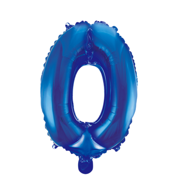 Folieballon nmr. 0 - Kleuren selecteerbaar