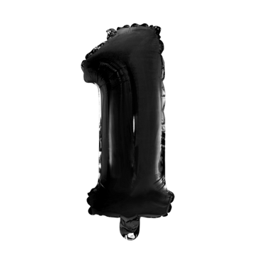 Folieballon nmr. 1 - Kleuren selecteerbaar