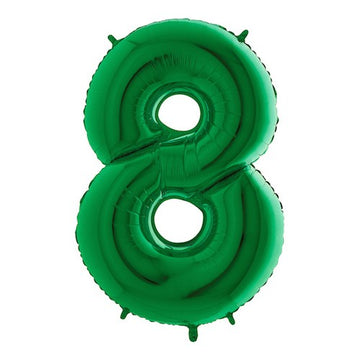 Folieballon nmr. 8 - Kleuren selecteerbaar