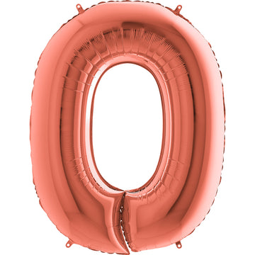 Folieballon nmr. 0 - Kleuren selecteerbaar