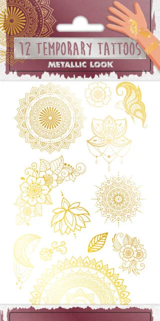 12x Plak Tattoos Zomer lll