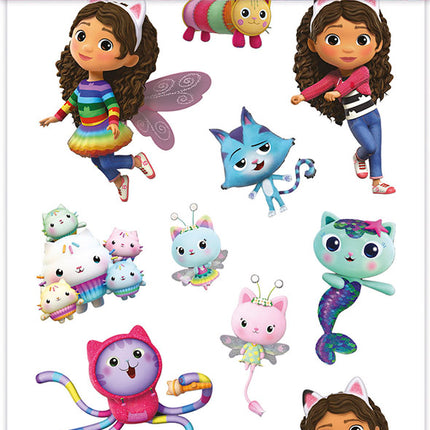 12x Plak Tattoos Gabby`s Dollhouse