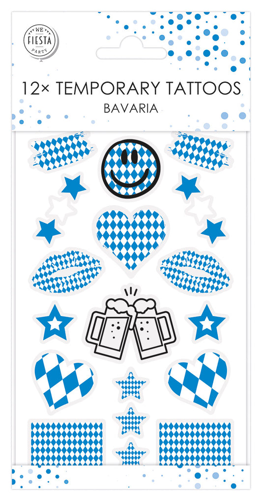 12x Plak Tattoos Bavaria