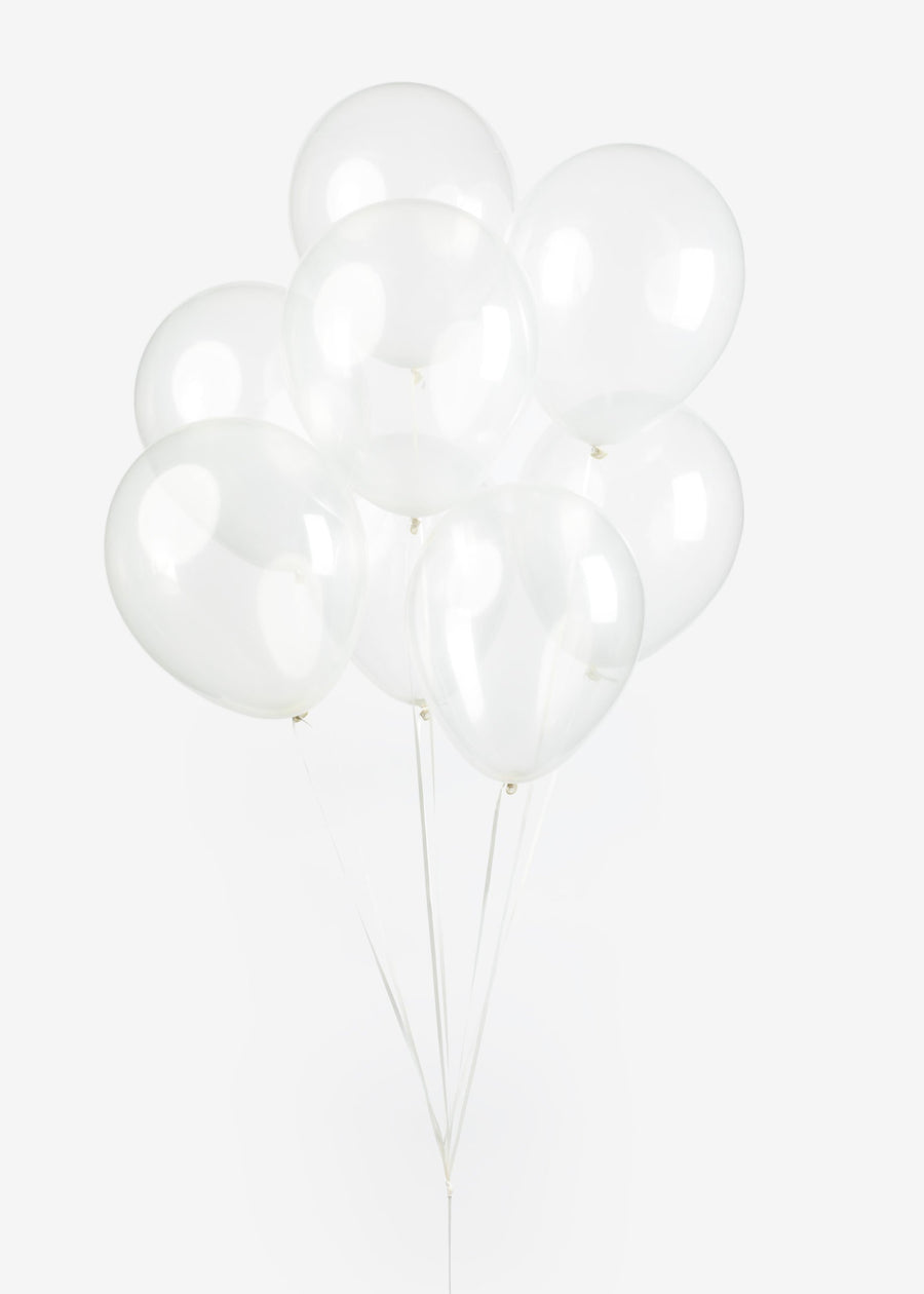 25 Ballonnen 12″ Clear