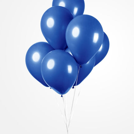 25 Ballonnen 12″ Donker Blauw
