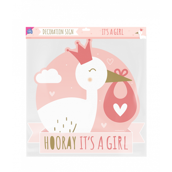 Huldeschild - Hooray It`s a girl