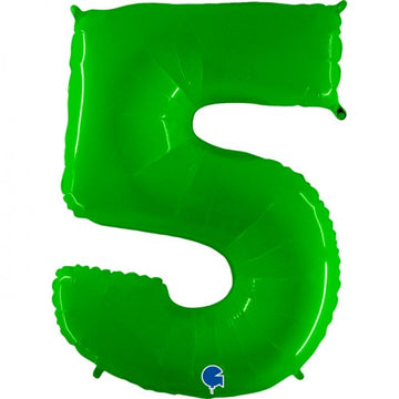 Folieballon nmr. 5 - Kleuren selecteerbaar