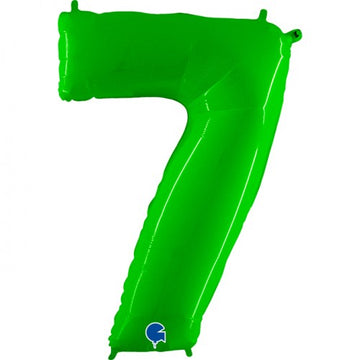 Folieballon nmr. 7 - Kleuren selecteerbaar